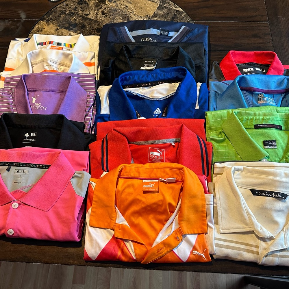 Men’s Large Golf Polo bundle